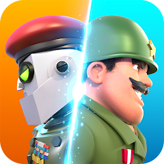 Rebel Bots: Epic War PvP RTS Logo